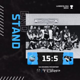 Heimsieg! 🩵🏒

Die Senioren sichern sich mit einem 15:5-Erfolg gegen die @whales_bremerhaven II die nächsten Punkte! 🔥💪

Starke Leistung, viel Einsatz und am Ende ein verdienter Sieg vor heimischer Kulisse! 👏

Doch jetzt heißt es: Endspurt! 🚀
Nur noch ein Heimspiel steht in dieser Saison an – und das bereits kommendes Wochenende gegen Bergedorf. 🏒🔥

Also: Kalender zücken, Freunde einpacken und nochmal gemeinsam die Halle vollmachen! 

Wir freuen uns auf euch! 🙌