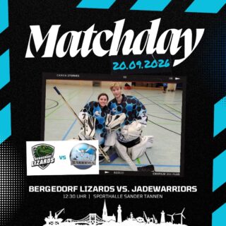 LETZTES AUSWÄRTSSPIEL! 🔥

Am 20.09. geht’s für die Warriors nach Bergedorf.
Gegen den Tabellenletzten heißt es trotzdem: voll fokussiert bleiben und den Gegner nicht unterschätzen!

Nochmal alles geben. Nochmal kämpfen. Nochmal punkten. 💪

Bergedorf Lizards 🆚 Jadewarrriors
⏰ 12:30 Uhr 
📍 Sporthalle Sander Tannen