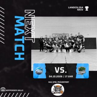 🔥 LETZTES HEIMSPIEL! 🔥

Am kommenden Wochenende steht unser letztes Heimspiel der Saison an! 

Warriors vs. Bergedorf Lizards
📅 04.10.2026
⏰ 17:00 Uhr
📍 Heppenser Halle

Wir wollen die Saison mit einem starken Auftritt vor heimischer Kulisse beenden! 💪🔥 

Kommt vorbei und unterstützt uns ! 🙌

Wir sehen uns am Sonntag!