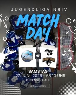 Heimspieltag in der Heppenser Halle! 

Am 27.06. ist es endlich soweit – wir freuen uns auf unseren Heimspieltag in der Heppenser Halle und hoffen auf lautstarke Unterstützung von den Rängen! 💪🔥

📅 Spielplan:
🕙 10:00 Uhr
🆚 Bremerhaven Whales I

🕦 11:30 Uhr
Bremerhaven Whales I 🆚 Bissendorfer Panther II

🕐 13:00 Uhr
🆚 Bissendorfer Panther II

Zwei spannende Spiele warten auf uns – und jede Stimme auf der Tribüne macht den Unterschied! Kommt vorbei, feuert uns an und erlebt einen Tag voller Action, Tempo und Teamgeist. 🙌

📍 Heppenser Halle, Wilhelmshaven
🗓️ 27.06.
⏰ Erstes Bully: 10:00 Uhr

Wir freuen uns auf euch! 💙